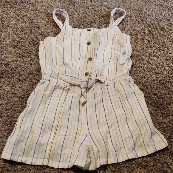 Linen Romper - Picture 1 of 6
